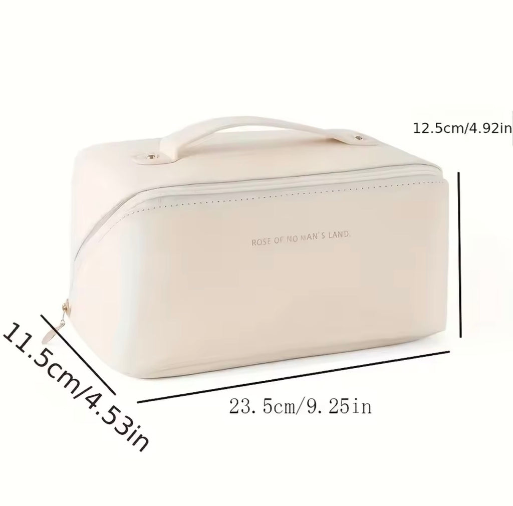 Premium Portable Makeup Organizer -Stylish Multi-Functional Toiletry Case for Travel