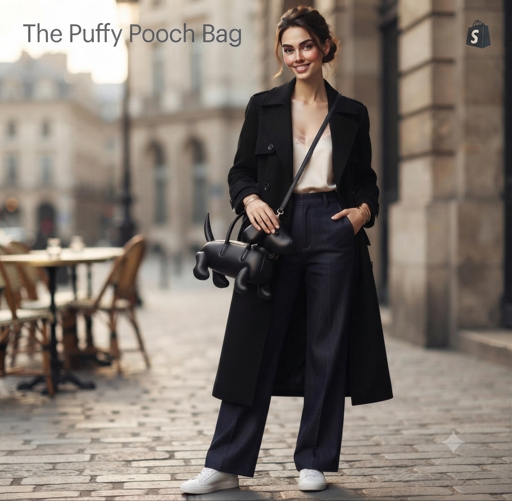 Cute Dachshund PU Leather Shoulder Bag | Women’s Fashion Crossbody Messenger Handbag